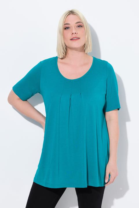 Actual product image Ulla Popken Essential Front Pleat Tee (42, 44)