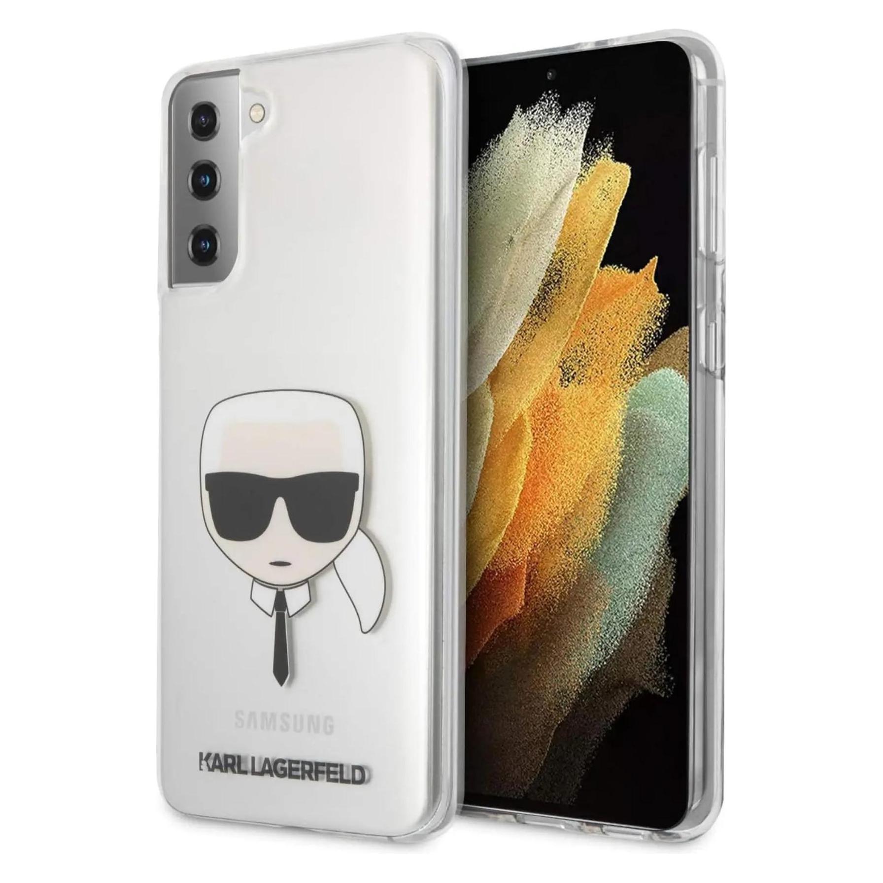 Karl Lagerfeld Case (Samsung Galaxy S21+), Smartphone Hülle, Transparent