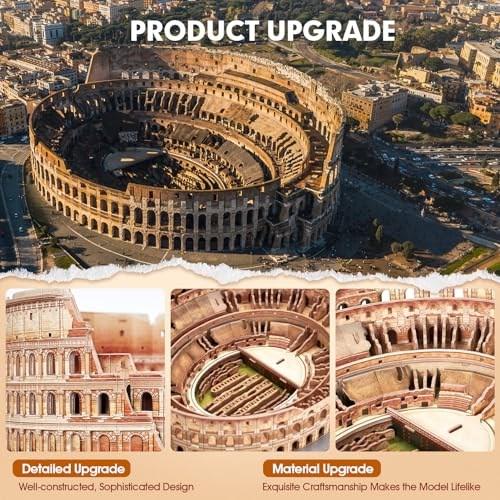 Actual product image Dante 3D Puzzle Rome Colosseum 163el MC279H Cubic fun (163 pieces)