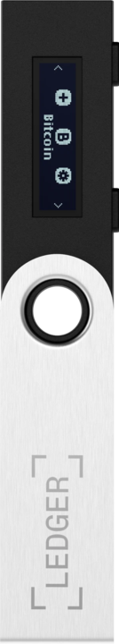 Actual product image Ledger Nano S (Bitcoin, Ether, Litecoin, Bitcoin cash, Dash, Ethereum Classic, Komodo, Neo, Ripple, Stellar, Ubiq, Vertcoin, Zcash)