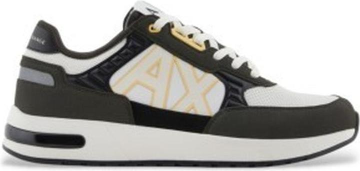 Armani Exchange Baskets à Lacets avec Motifs Géométriques Embossés Dusseldorf
