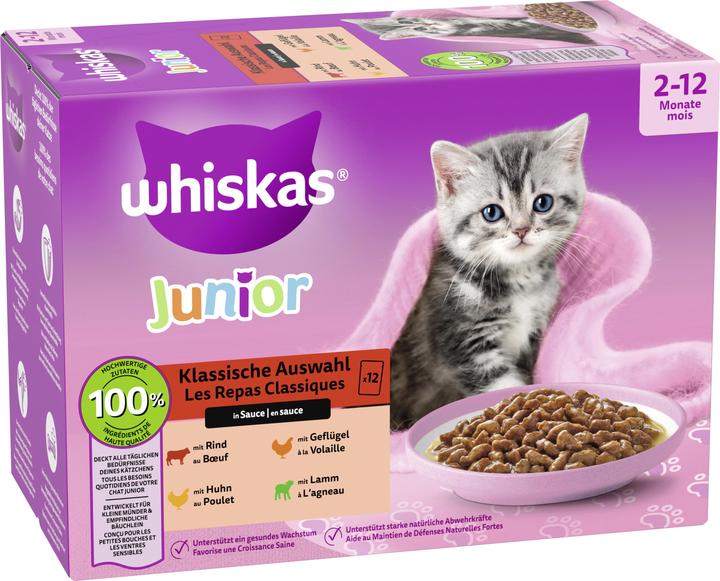Produktbild Whiskas Multipack (Junior, 12 Stk., 85 g)
