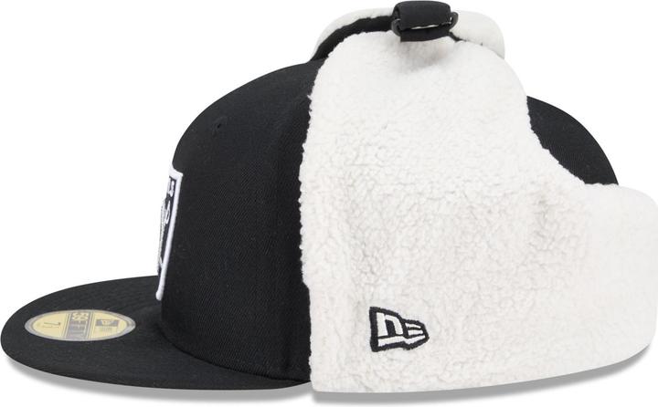 Actual product image New Era 59Fifty DOG EAR Winter Cap Las Vegas Raiders - 7 5/8 (7 5/8)
