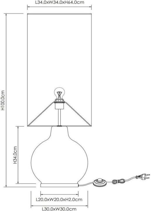 Produktbild Lucide Esterad (E27)