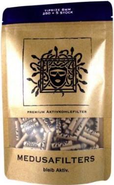 Actual product image Medusafilters Medusa activated carbon filter 6mm