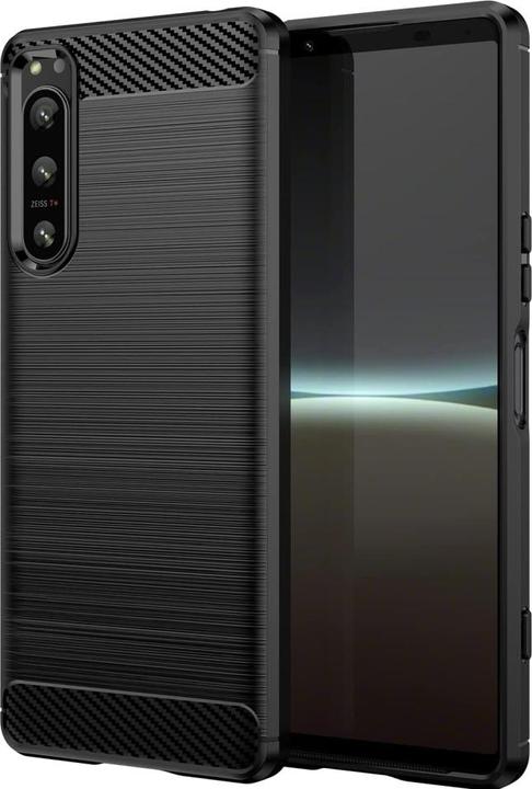 Produktbild Screenguard Carbon Brushed Soft TPU Case (Sony Xperia 5 IV)