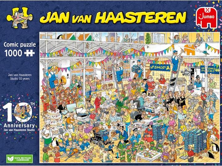 Produktbild Jumbo Puzzle 10 Jahre Studio (1000 Teile)