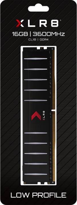 Actual product image PNY XLR8 16GB DDR4 3600MHz DIMM CL18 (1 x 16GB, 3600 MHz, DDR4-RAM, DIMM)