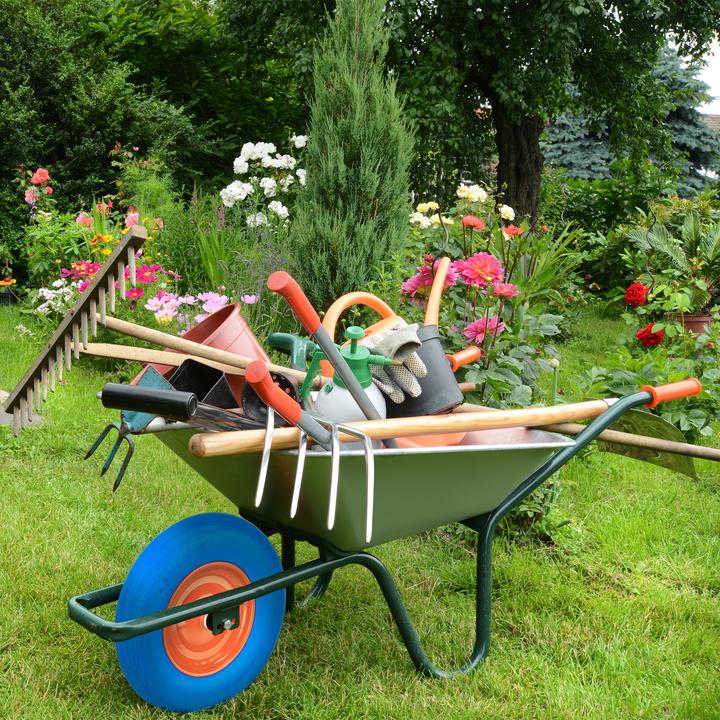 Produktbild Relaxdays Schubkarrenrad