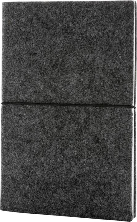 Xd Collection Soft Cover Recycled Felt A5 Notebook (A5, Lined, Soft cover)