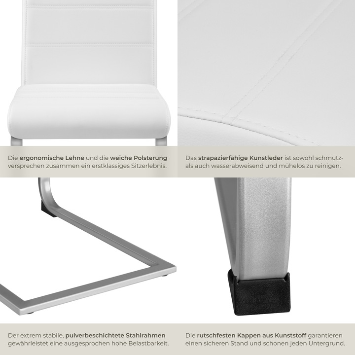 Actual product image tectake Schwingstuhl