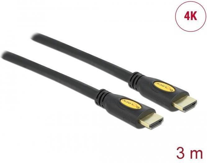 Produktbild Delock HDMI (Typ A) — HDMI (Typ A) (3 m, HDMI, 1.4)