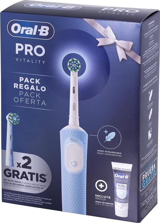 Produktbild Oral-B Vitality Pro + Pasta + 2 końcówki (Oszillierende Zahnbürste)