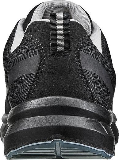 Actual product image Runnex S1PS-ESD safety shoes atop FlexStar, black/grey (S1P, 39)