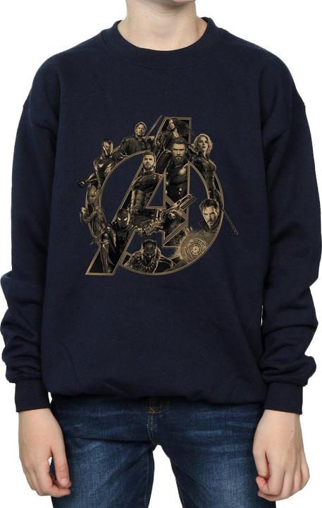 Image du produit - Sweat AVENGERS INFINITY WAR LOGO - Garçon (116)