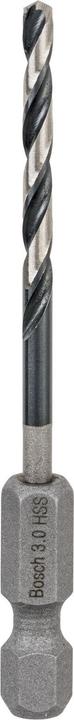 Actual product image Bosch Professional Zubehör HSS Twist Drill with Hexagonal Shank 3.0 mm (3 mm)