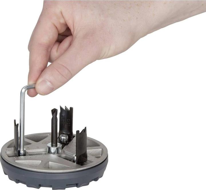 Actual product image wolfcraft 1 AH 45-90 adjustable hole saw ø45-90mm (90 mm)