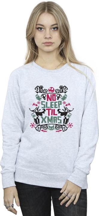 Image du produit Disney - Sweat THE NIGHTMARE BEFORE CHRISTMAS NO SLEEP TIL XMAS - Femme (XXL)