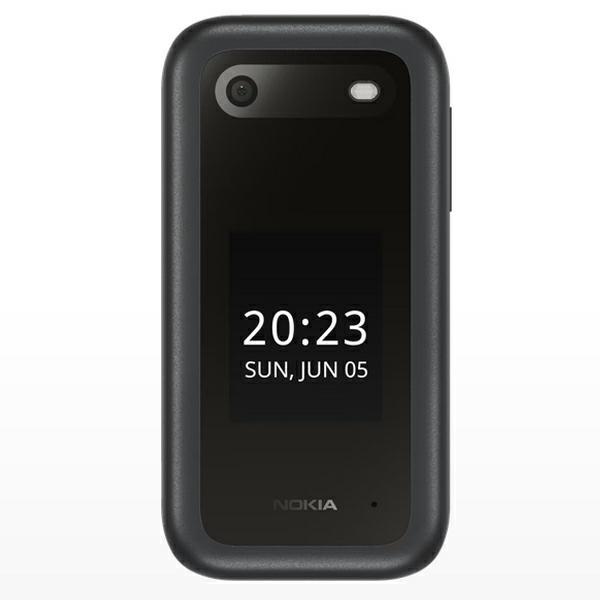Actual product image Nokia 2660 DS + baza ładująca (Cradle) czarny/black TA-1469 (2.80", 0.30 Mpx, 4G)