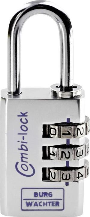 Produktbild Burg Wächter Zahlenschloss Combi 90 30 Chromo SB