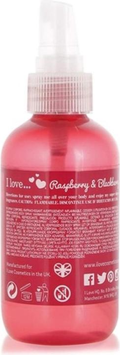 Actual product image I Love... Raspberry & Blackberry (Body cream, 100 ml)