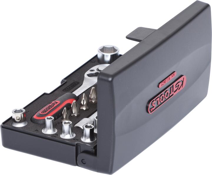 Produktbild KS Tools 1/4" Steckschlüssel-Satz (6 mm, 12 mm, 10  mm, 7 mm, 11 mm, 5 mm, 8 mm, 9 mm, 13 mm, 4 mm)
