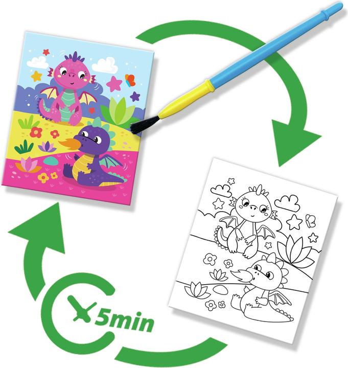 Actual product image Ses Malbuch Malen mit Wasser Fantasie