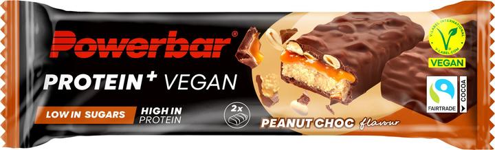 Actual product image Powerbar Protein Plus Low Sugar Vegan (Groundnut, Chocolate, 1 pcs., 504 g)