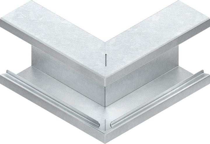 Produktbild Niedax NIE GKA 110-78 R GK-AuÃeneck 90Â°,einzÃ¼gig sym 110x61mm reinweiÃ (6.10 cm)
