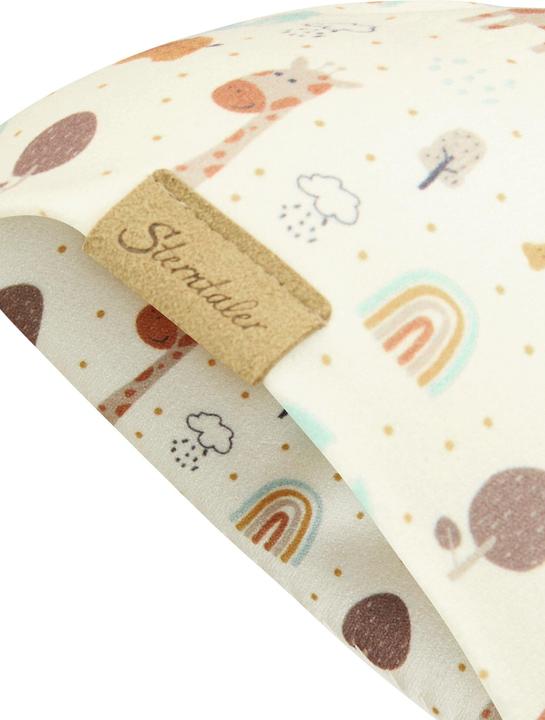 Actual product image Sterntaler Mütze Beanie Giraffen Natur Gr. 47 (47)
