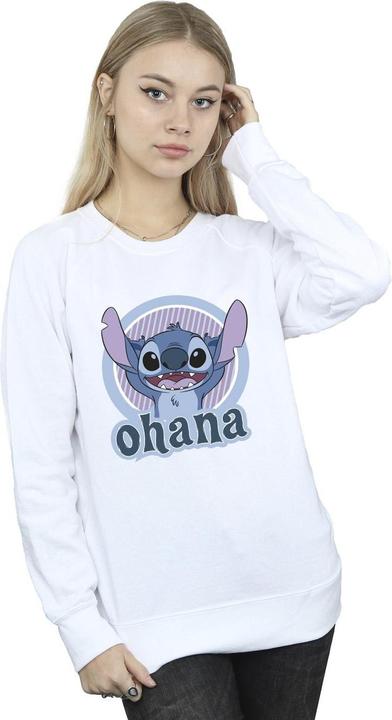 Actual product image Disney Womens/Ladies Lilo And Stitch Ohana Circle Sweatshirt (XXL)