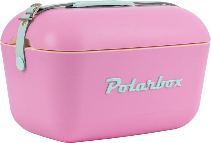 Polarbox Retro Cooler Bubblegum Pink - Cyan 12l (12 l)