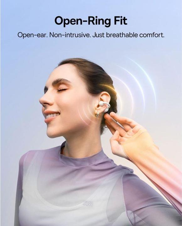 Immagine prodotto Baseus Bass BC1 Open-Ear TWS Earbuds Wh (ANC, 7.50 h, Senza fili)