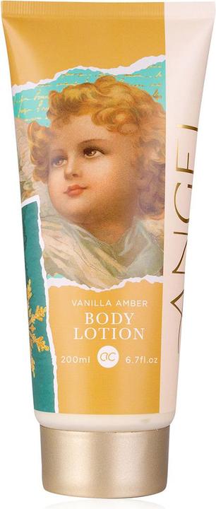 Produktbild Accentra Bodylotion ANGEL in Tube, 200ml, Duft: Vanilla Amber, Farbe: creme/grün/pink, VE 6/24 (Körpercreme, 200 ml)