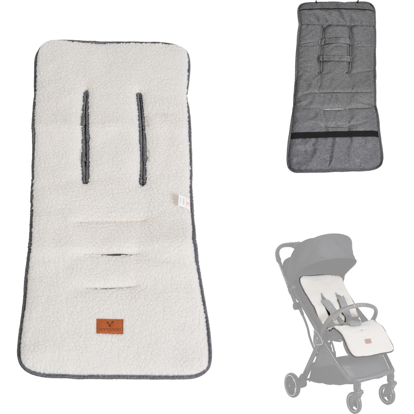 Thumbnail - Cangaroo, Kinderwagen Zubehör, Kinderwagen Sitzauflage Luxe