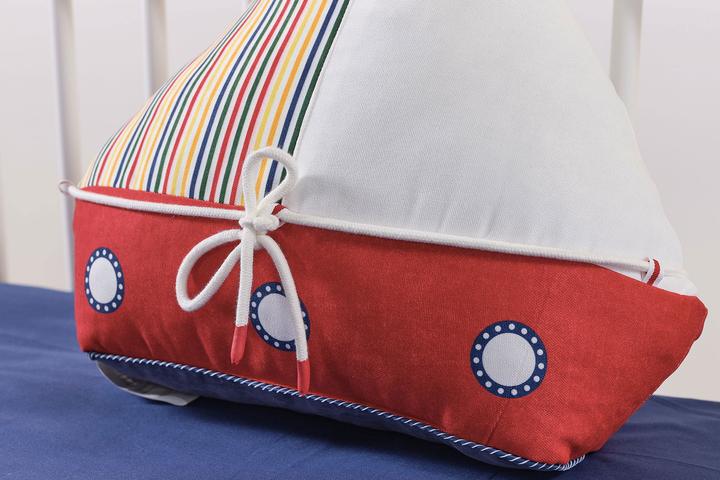 Actual product image Almila Decorative cushion Sailor sailing ship (45 x 45 cm)
