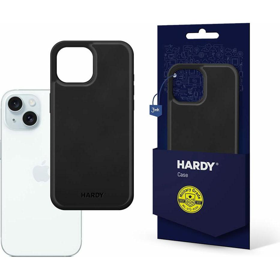 3MK HARDY MagFabric Case (Apple iPhone 15), Smartphone Hülle