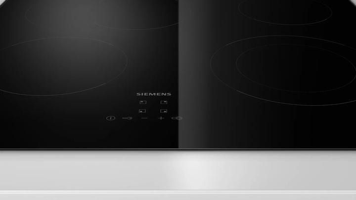 Image du produit Siemens ET61RBNA1E - iQ300 - Plaque de cuisson céramique intégrée (59.20 cm, Table de cuisson électrique)