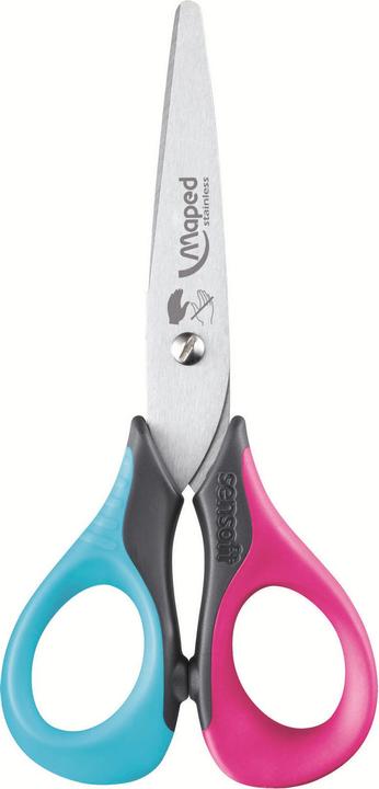 Actual product image Maped Scissors Sensoft 13 cm left-handed coloured (13 cm)