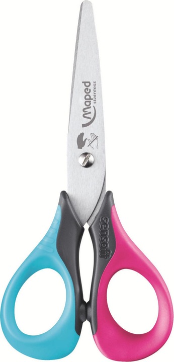 Produktbild Maped Schere Sensoft 13 cm Linkshänder Farblich (13 cm)
