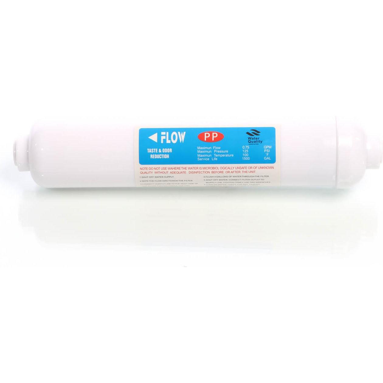 Naturewater PP-10A Sedimentfilter 10" 254mm 5µ Wasserfilter Inline Kartusche, Wasserfilter