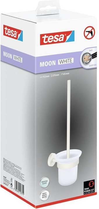 Actual product image tesa MOON WHITE brush set incl. adhesive solution without drilling