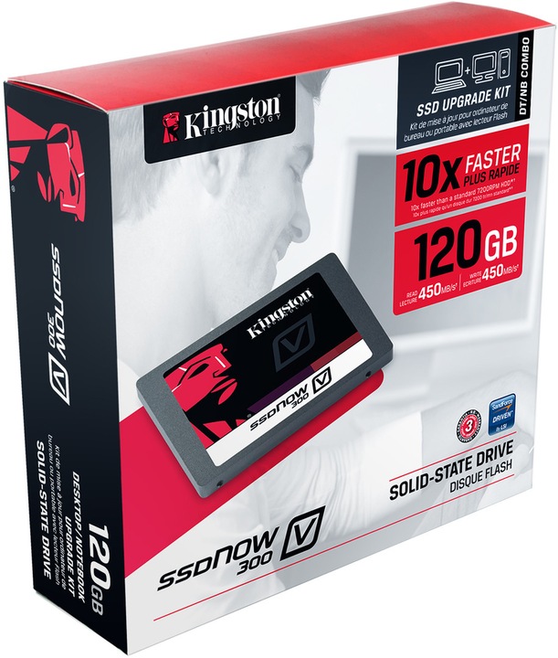 Produktbild Kingston SSDNow V300 (120 GB, 2.5")
