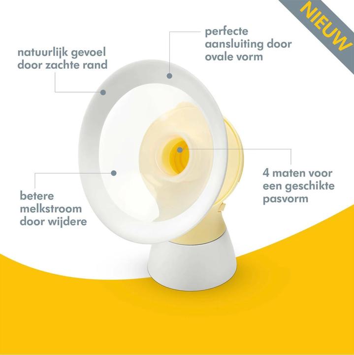 Produktbild Medela PersonalFit Flex, 2 Brusthauben Grösse M (24mm)