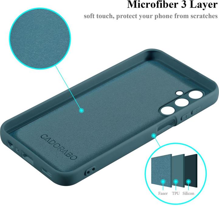 Actual product image Cadorabo Case for Samsung Galaxy A05s TPU in liquid protection design (Samsung Galaxy A05s)