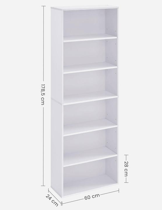 Actual product image Vasagle Aaron (60 x 24 x 178.5 cm)