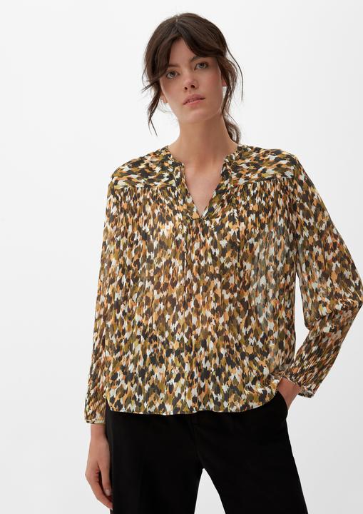 Actual product image s.Oliver Bluse Bluse mit Allovermuster (40)