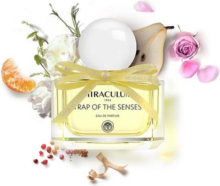 Actual product image MIRACULUM Eau de Parfum TRAP OF THE SENSES Fresh Citrus Notes Expressive Perfume for the Elegant Wom (Eau de parfum, 50 ml)