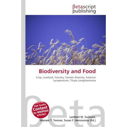 Biodiversity and Food, Fachbücher