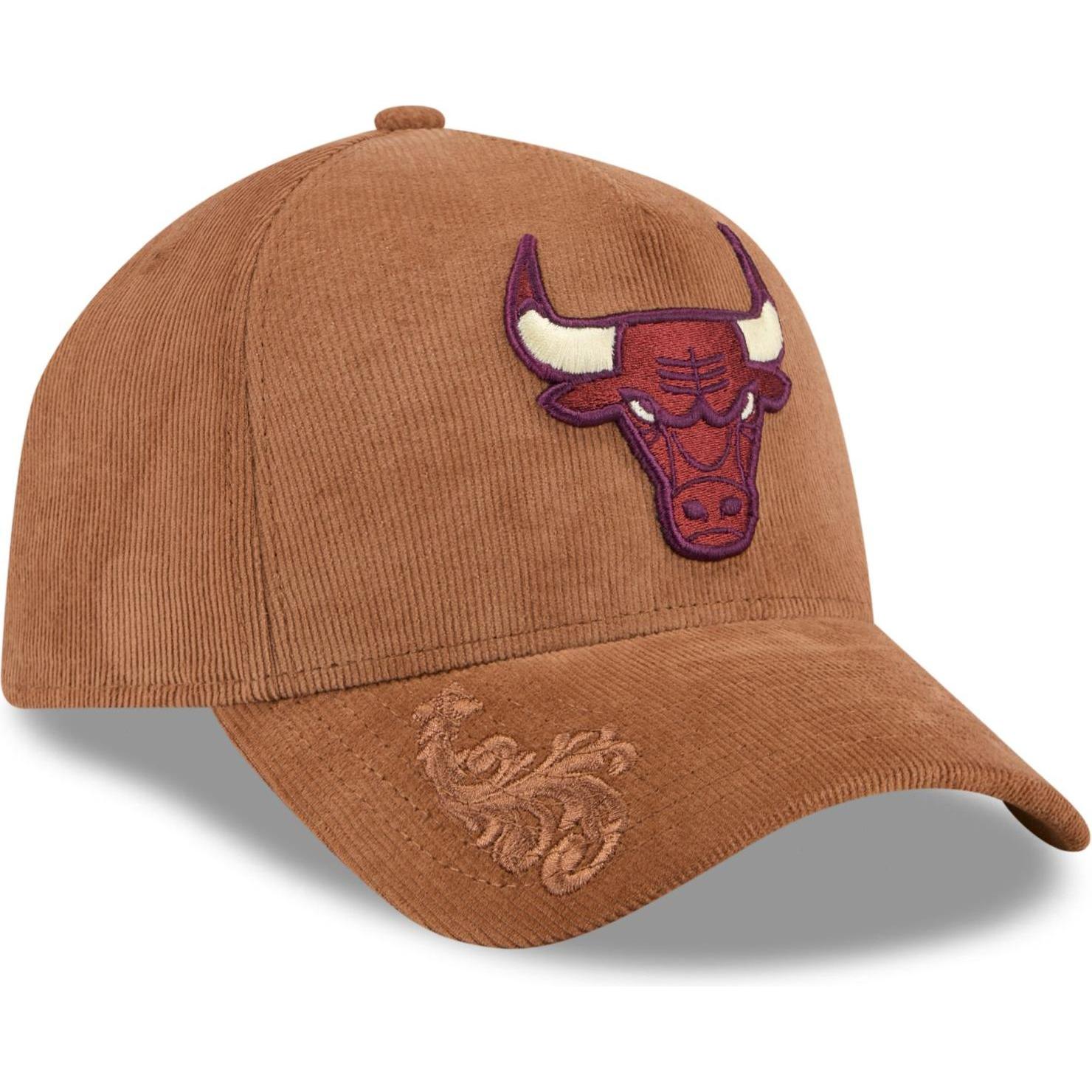 New Era, Herren, Cap, A-Frame Snapback Cap KORD Chicago Bulls peanut, Braun, (One Size)